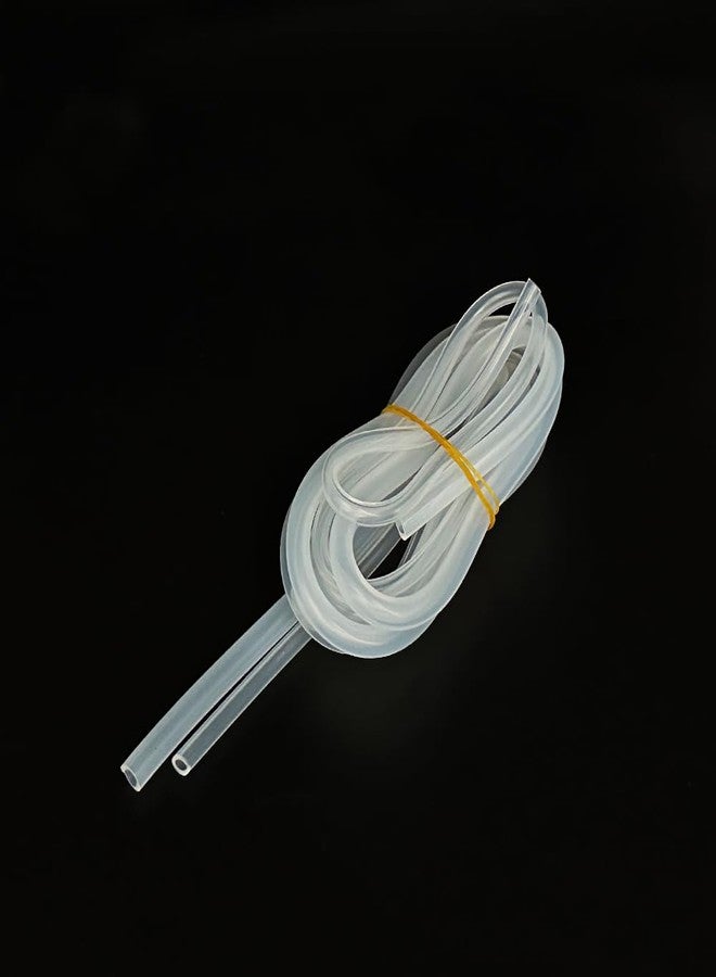 URIMPAVIDO 2PCS RC Boat Flexible Silicone Water Cooled Tube Water Cooling Pipe Tube for RC Boat Ship DIY Model Toy Water Cooling Parts (Transparent) - Image 1